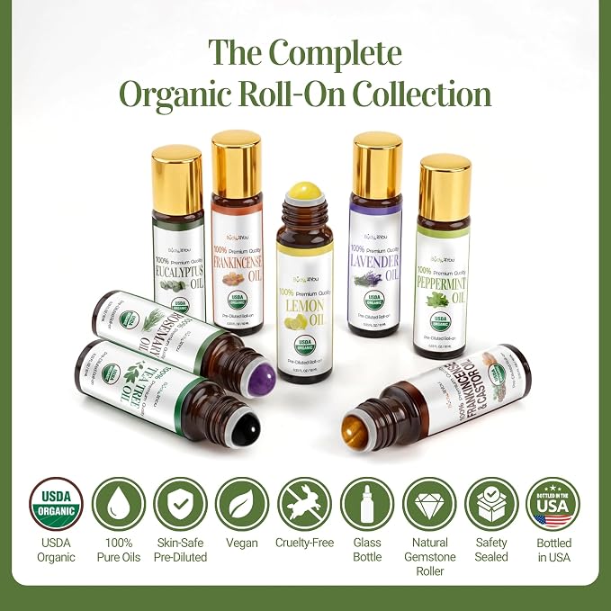 BodyJ4You Peppermint Essential Oil Roll On - Image 8
