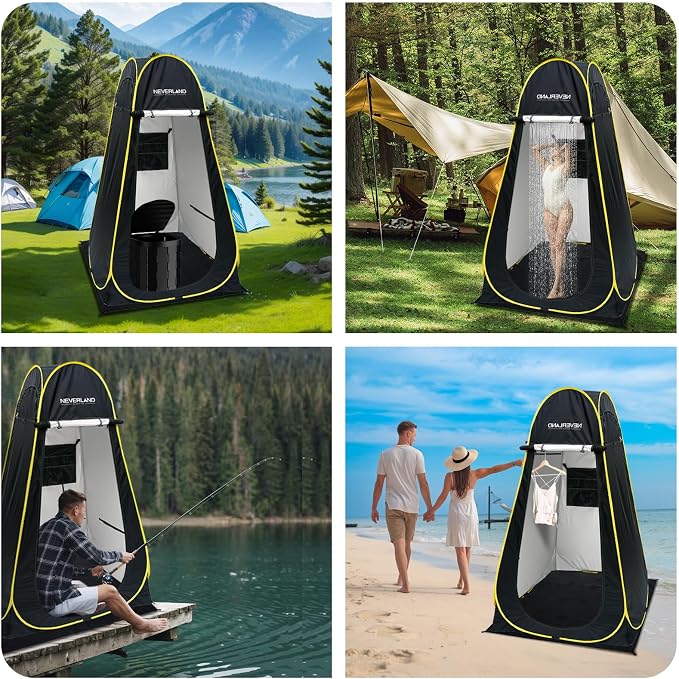 NEVERLAND Pop up Privacy Shower Tent - Image 8