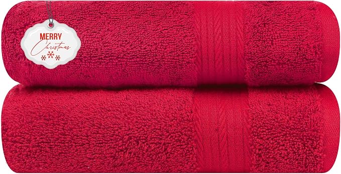 Ample Decor Bathroom Hand Towel 18 X 28 Inch 600 GSM 100% Cotton, Premium Soft by AmpleDecor