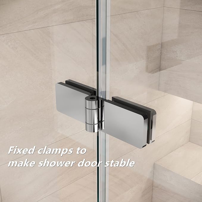 36 * 55 Inch Bathtub Shower Door, Bathroom Door - Image 5