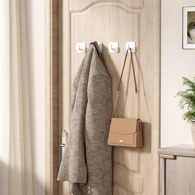 Square Self Adhesive Towel Hooks - Image 2