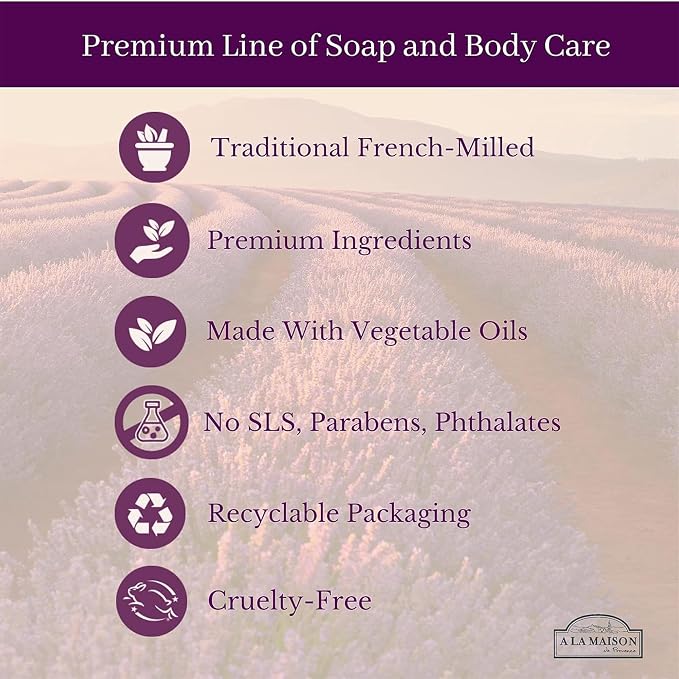 A LA MAISON Lavender Aloe Natural Hand Wash Made - Image 6