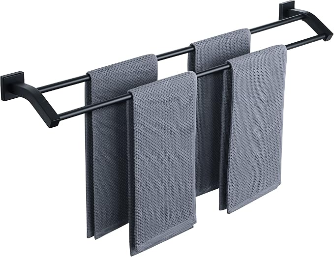 Alise Bath Double Towel Bars Towel Racks by Alise