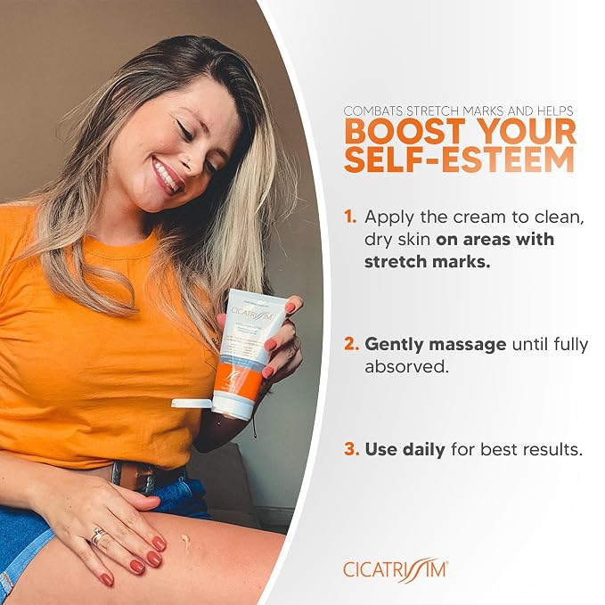 Cicatrissim Stretch Mark Cream for Red and White Striae - Image 4