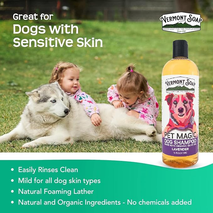 VERMONT SOAP Organics Pet Shampoo - Image 6