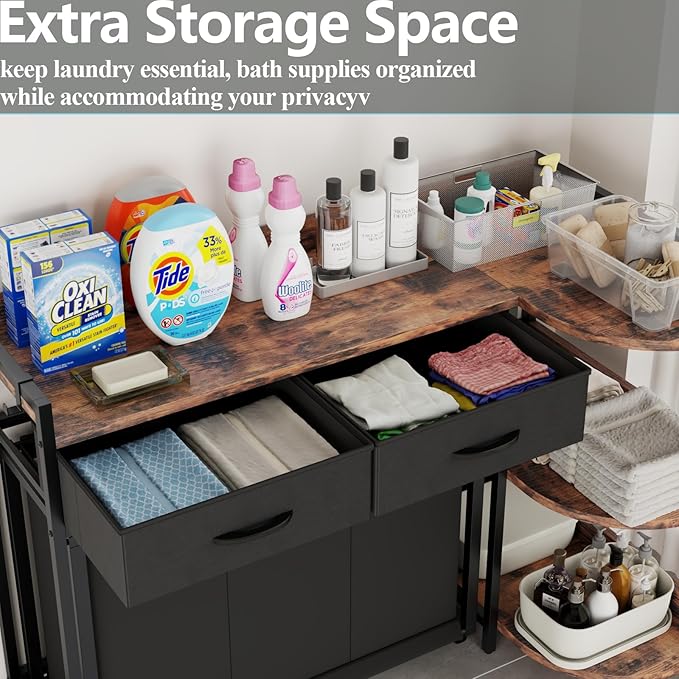 L Shaped Laundry Hamper Laundry Basket - Image 6