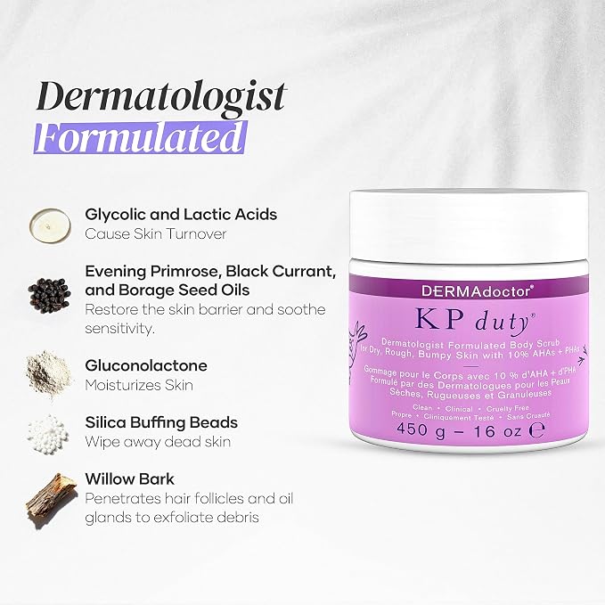 DERMAdoctor KP Bump Eraser Body Scrub - Image 5