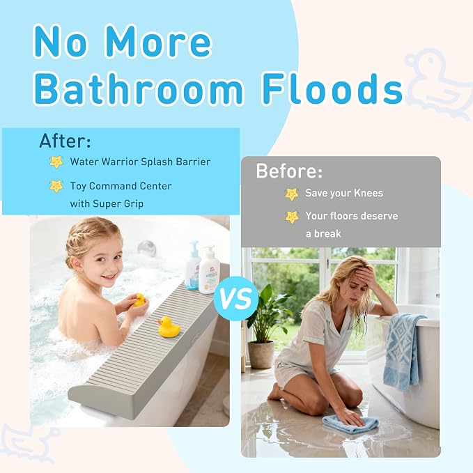 Roslim Bathtub Splash Guard for Kids - Image 2