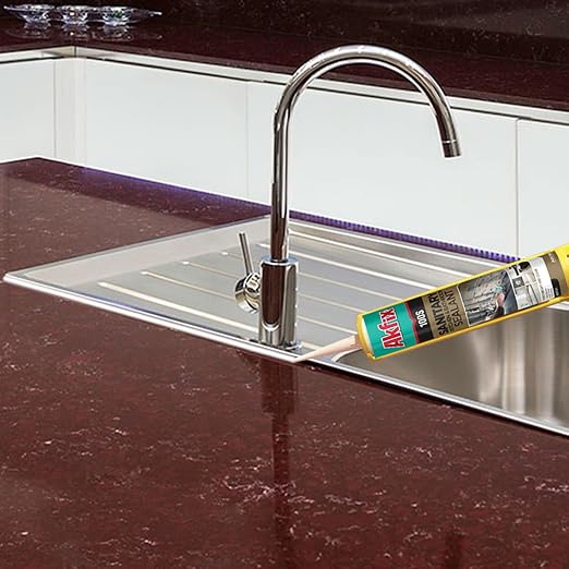Akfix 100S RTV 100% White Silicone Caulk - Image 6
