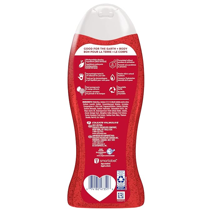Softsoap Body Wash, Pomegranate & Mango Spritz Body Wash, 20 Fl Oz - Image 9