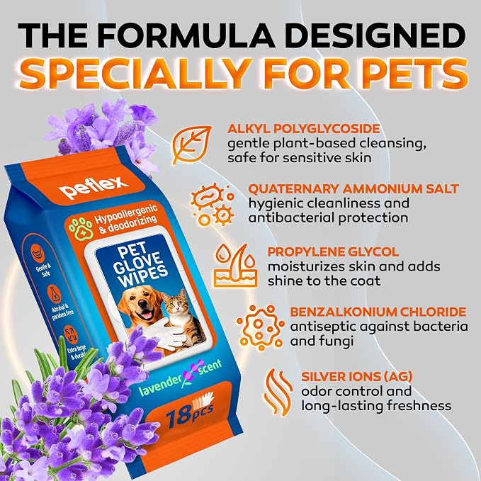 2026 New – Pet Cleaning Glove Wipes - Image 3