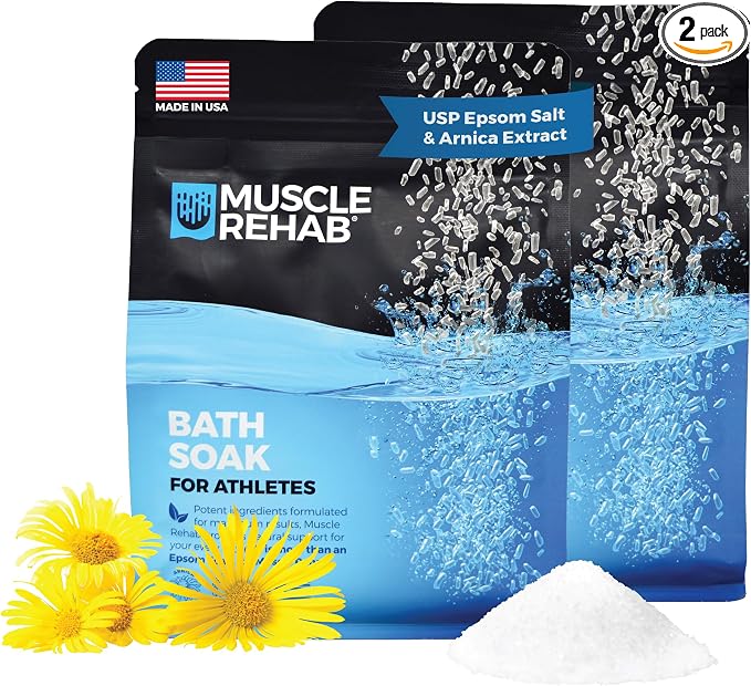 Epsom Salt Muscle Recovery Soak by MuscleRehabSportsRecovery