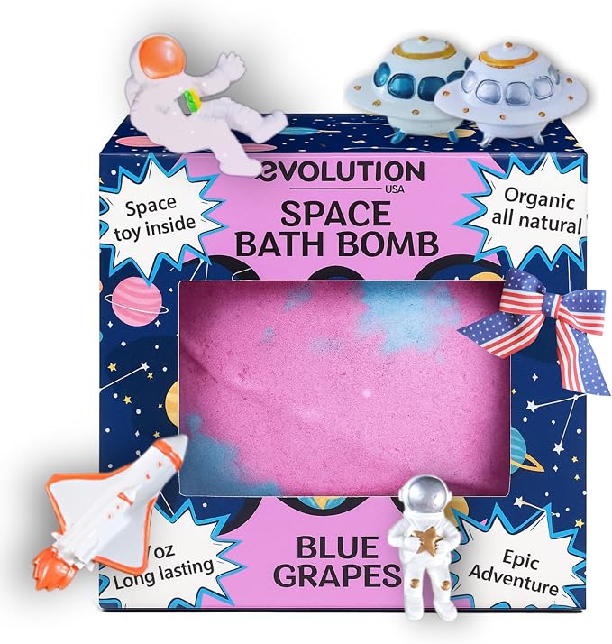 EvolutionUSA 1pc Space Bath Bomb by EvolutionUSA