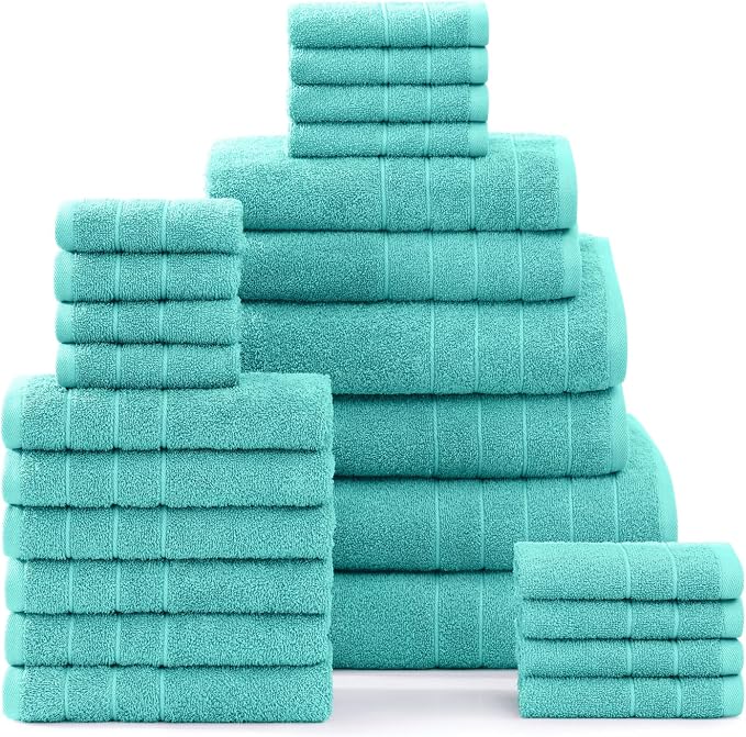 Casa Platino 100% Cotton Towels by CasaPlatino