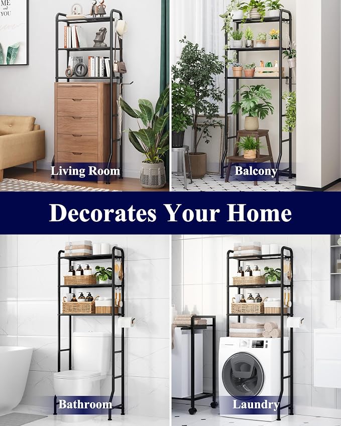 Kitsure Over Toilet Storage Rack - Image 8