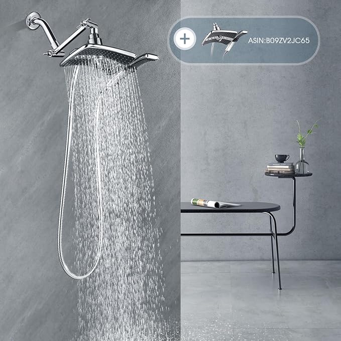 BRIGHT SHOWERS Brass Shower Arm Extender - Image 8