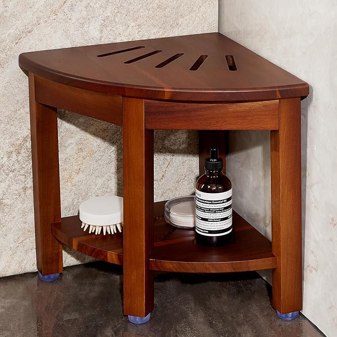 HouseJoy Corner Shower Bench - Image 9