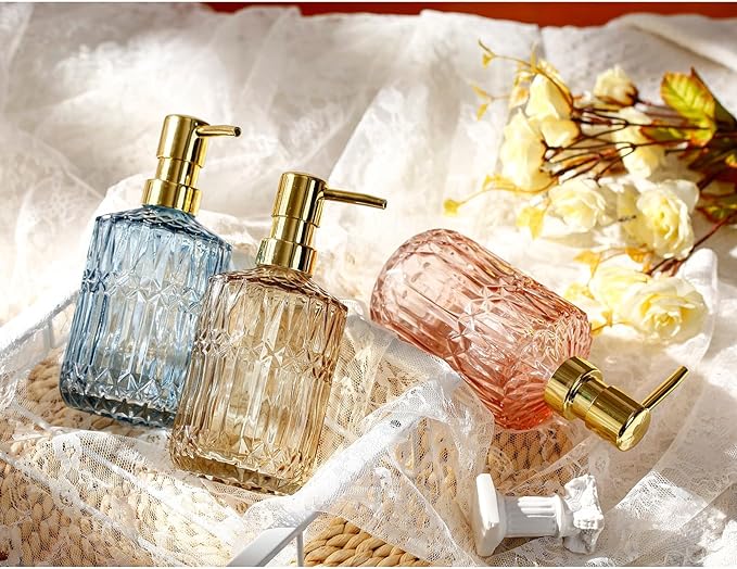 Soap Dispenser with Pump, Refillable Liquid Hand Soap Dish Soap Dispensers - Image 7