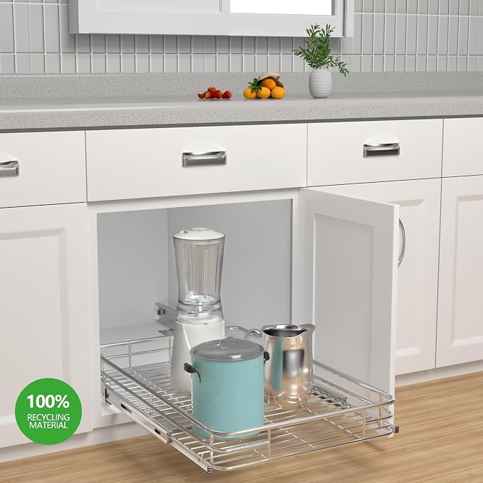 Pull Out Cabinet Organizer, Put Out Shelves - Image 2