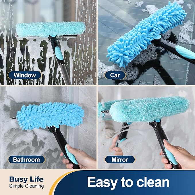 Yocada 2-in-1 Window Squeegee and Scraper - Image 6