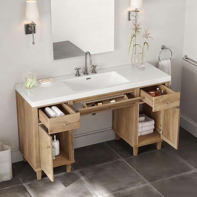 60 Inch ADA Compliant Bathroom Vanity - Image 9