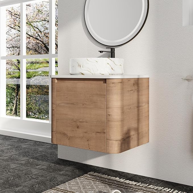 Malwee 24" Floating Bathroom Vanity by Malwee-SweetStar