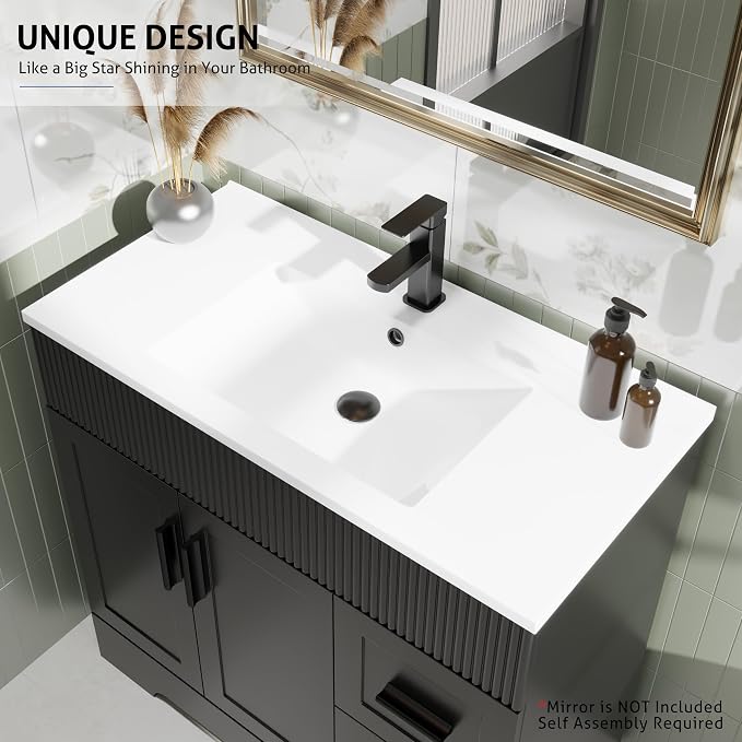 eclife 36" Bathroom Vanities Sink Combo - Image 5