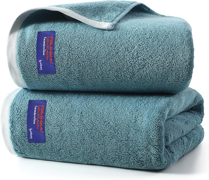 REDKISS 2 Pack 100% Cotton Bath Towels by REDKISSOnline