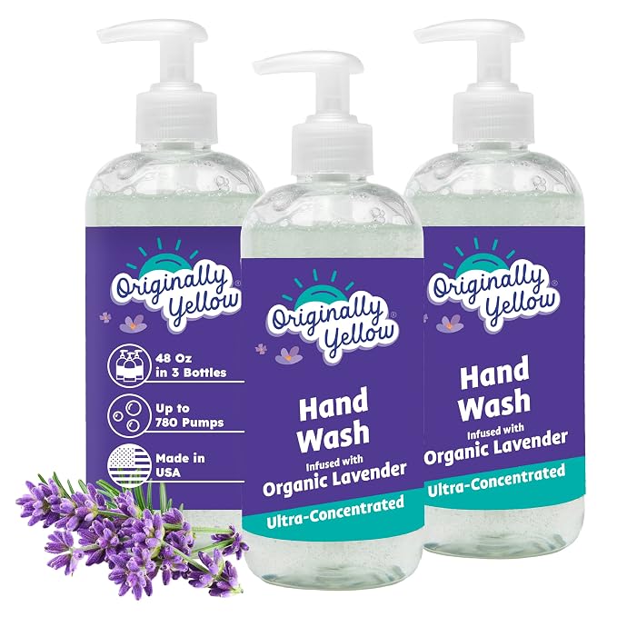 Originally Yellow Plant-Based Hand Soap All Natural Infused by OriginallyYellow