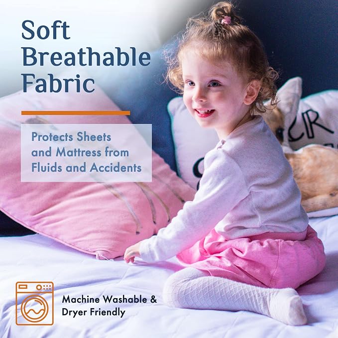 Washable Incontinence Bed Pads 36x37 – Soft, Absorbent & Waterproof Mattress - Image 6