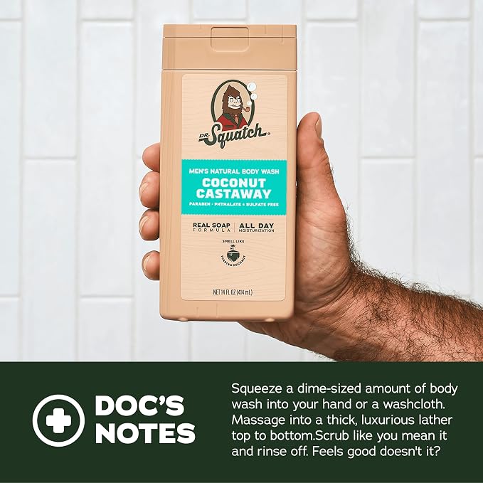 Dr. Squatch NEW Body Wash for Men - Image 4