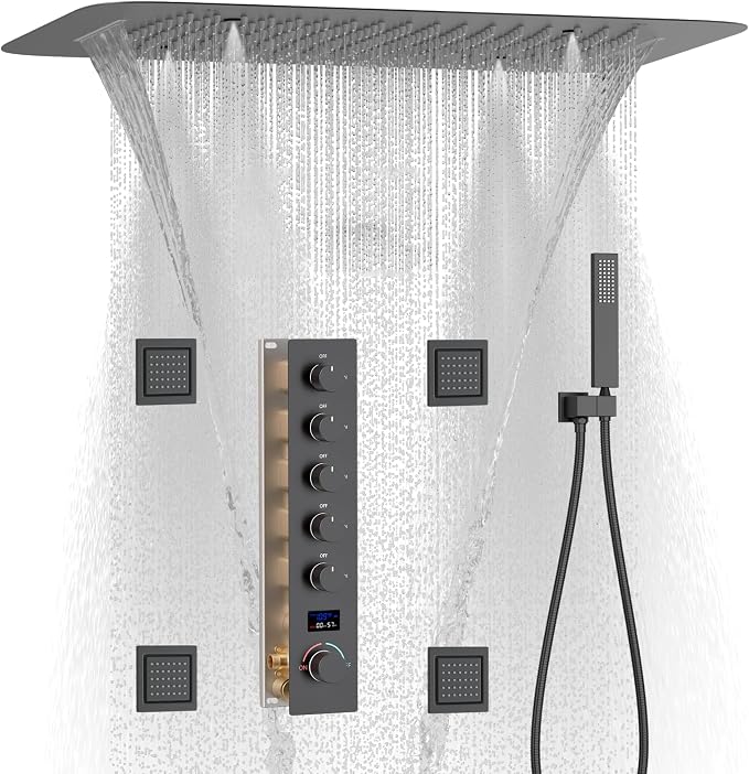Digital Display Shower Set by KATAIS