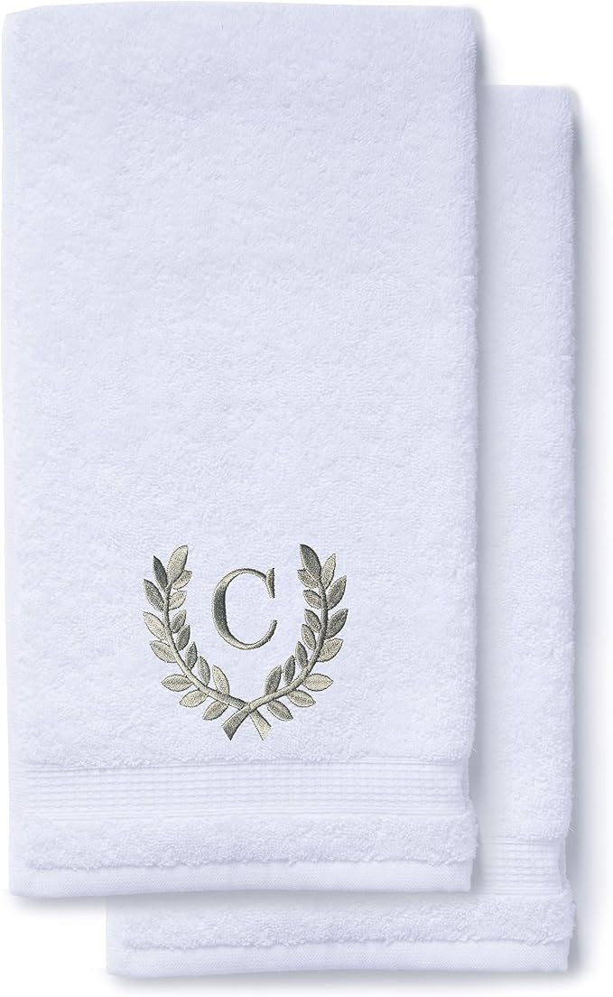 Decorative and Monogrammed Hand Towels by Turquaz