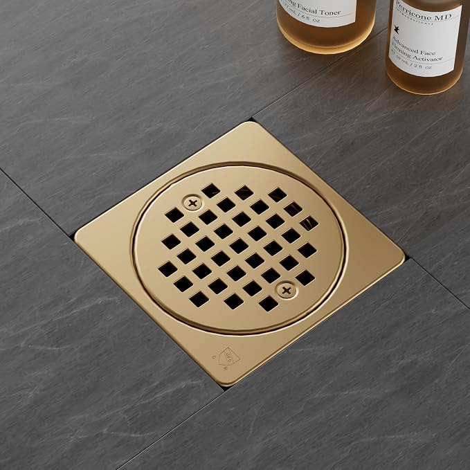 Yaseingo Removable Square Shower Floor Drain Compatible - Image 2