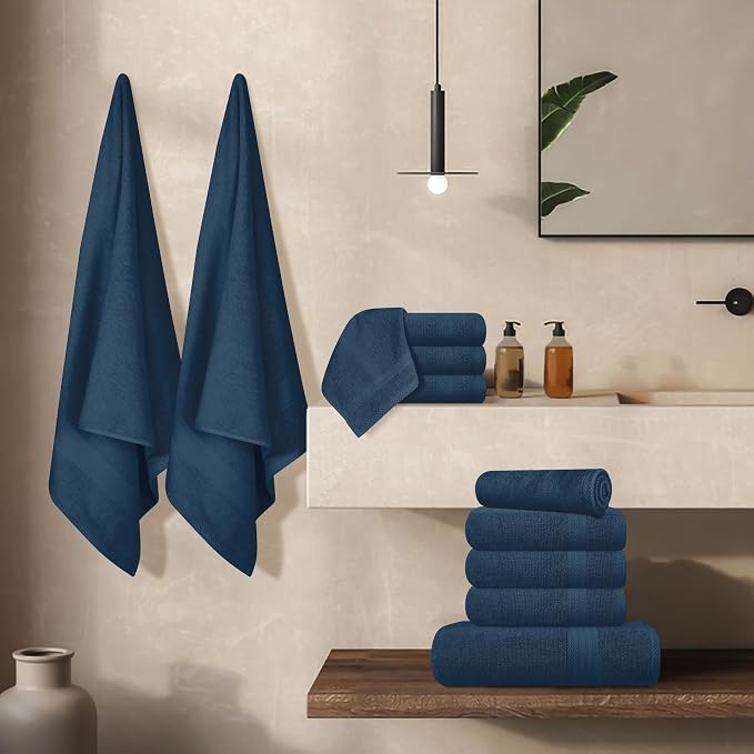 GLAMBURG Ultra Soft 24-Piece Towel Set - Image 6