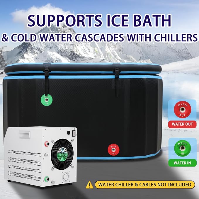 Ultimate Cold Plunge Tub Inflatable Ice Bath Tub - Image 6