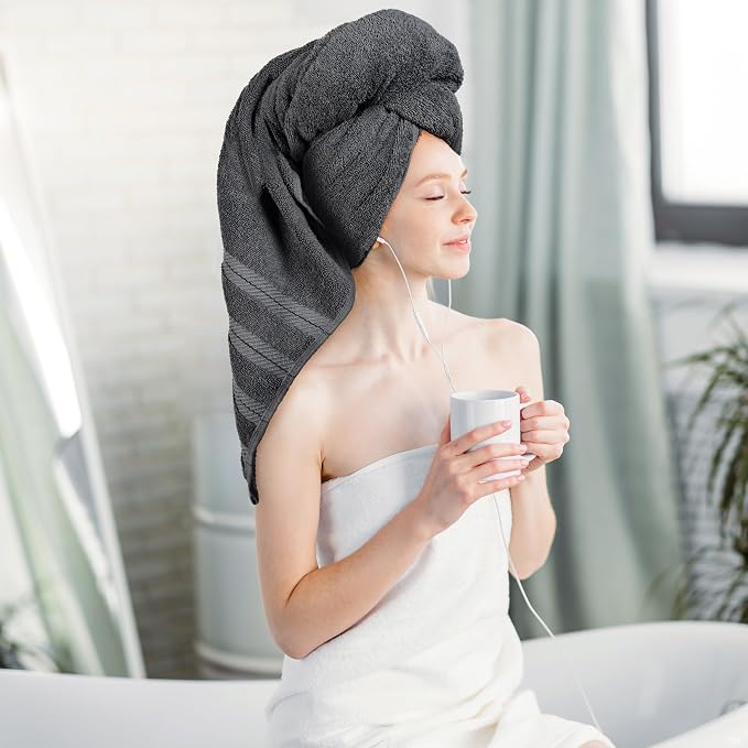 Utopia Towels 4 Pack Premium Extra Large Bath Towels Set, 100% Ring Spun Cotton - Image 2