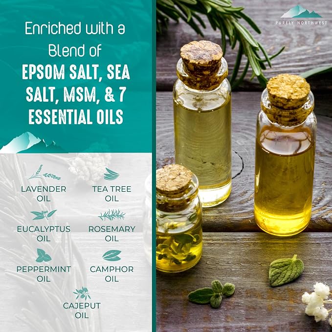 3 Pounds-Tea Tree, Peppermint, Foot Soak | MSM - Image 7