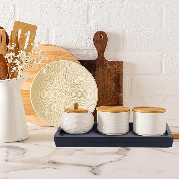 Acacia Wood Decorative Vanity Tray - Image 6