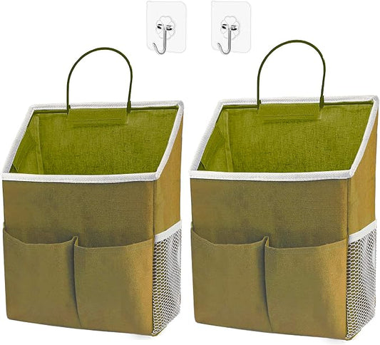 2pcs Wall Hanging Storage Bag, Wall Hanging Organizer Bags by Someteth