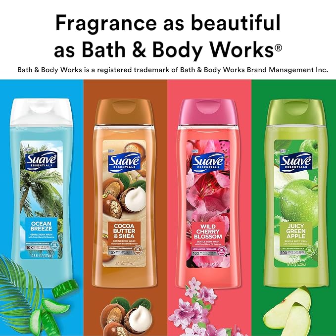 Suave Moisturizing Body Wash, - Image 8