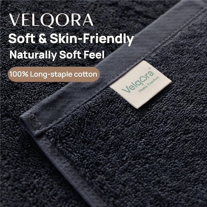 Cotton Bath Towel – Large 30x60 Inches, Thick & Absorbent Towel - Image 2