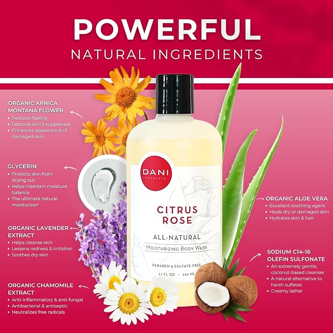 DANI Naturals Moisturizing Body Wash - Image 2