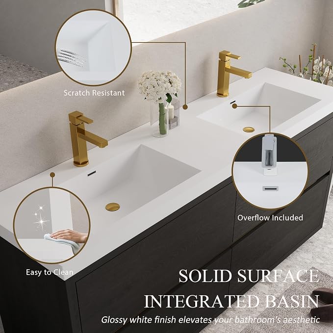 72" Freestanding Bathroom Vanity - Image 2