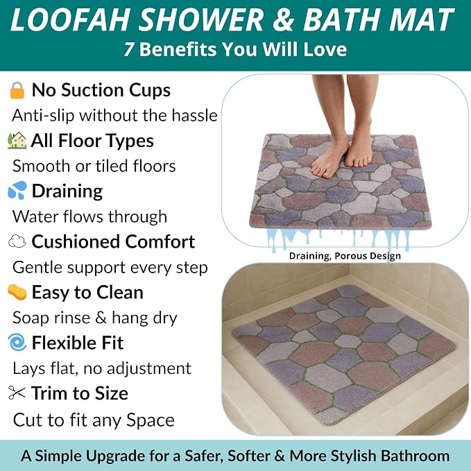 Square Shower Mat - Image 4
