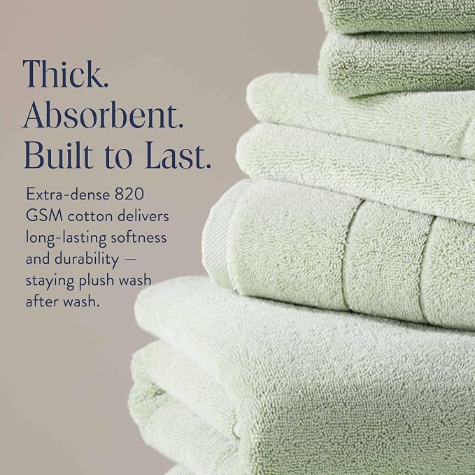 Brooklinen Super-Plush Bath Towel and Hand Towel Set - Image 5