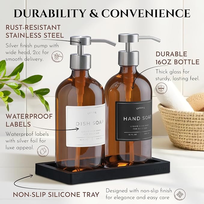 Lotion, Hand & Dish Soap Dispenser - Image 6