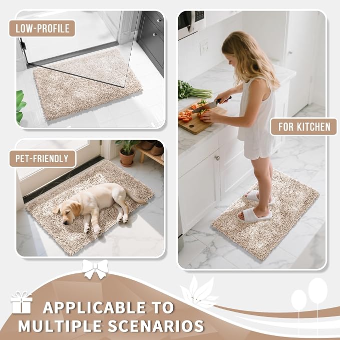 Yimobra Long Bathroom Rugs Runner 70x24 Inch, Extra Thick Soft Absorbent - Image 7