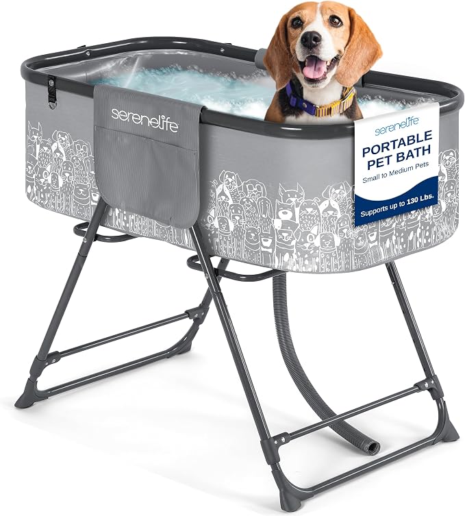 SereneLife Portable Dog Bath Tub by SereneLife