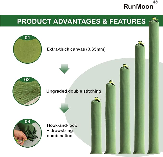 Upgraded Extra-Thick Reusable Flood Sandbags - Image 4
